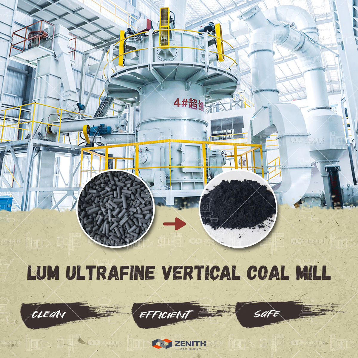 LUM1125 mill installation at a Vietnam refractory plant